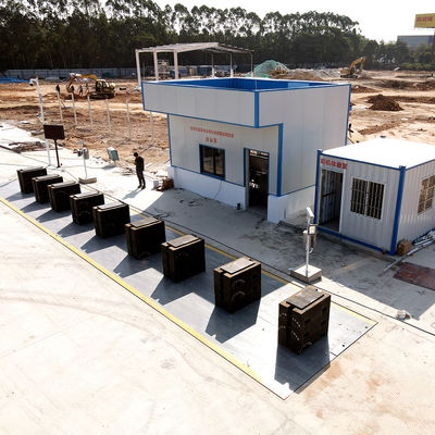 Struktur U Beam 50 Ton 3x15m Jembatan Timbang Digital OIML